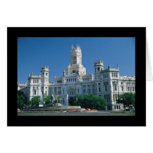 Madrid Communications Palace Hälsningskort