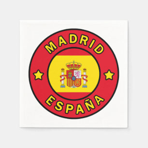 Madrid España Pappersservett