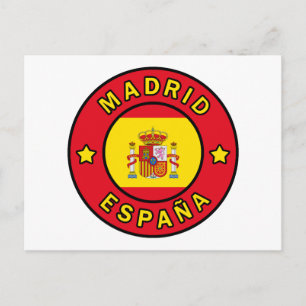 Madrid España Vykort