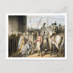 Madrid, från "The Victories of the Duke of Welling Vykort
