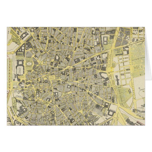 Madrid Hälsningskort (Framsidan Horizontal)