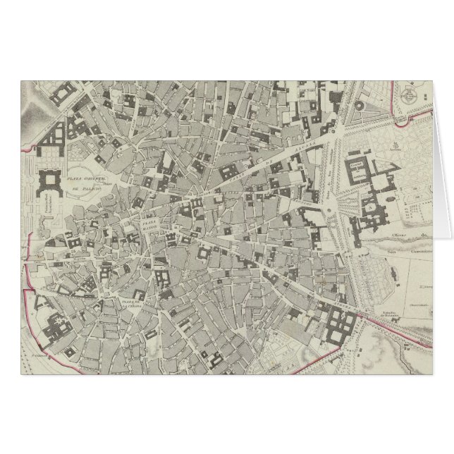Madrid Hälsningskort (Framsidan Horizontal)