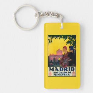 Madrid i Springtime reser den befordrings-