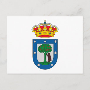 Madrid Jackar Arm Postcard Vykort