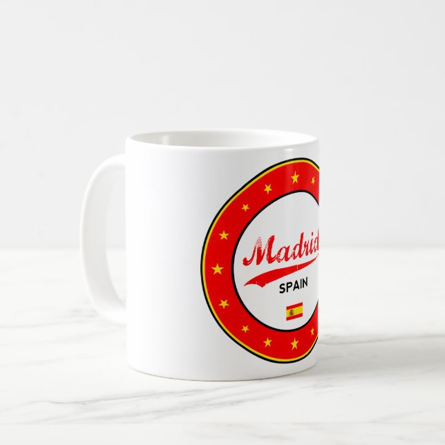 Madrid Kaffemugg (Framsida vänster)