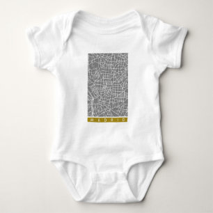 Madrid karta t shirt