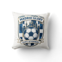 Madrid Majestätiska Panorama Prakt, Fotbollsarv Fa