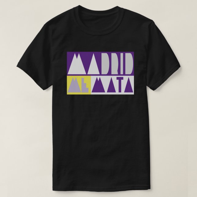 MADRID ME MATA T SHIRT (Design framsida)