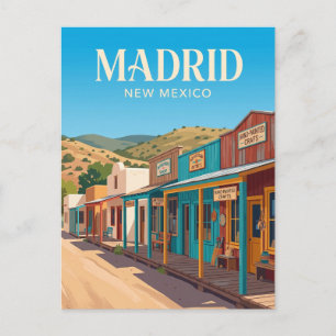 Madrid New Mexico Vykort