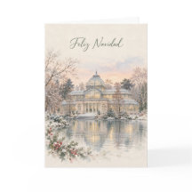 Madrid Palacio de Cristal Akvarell Jul