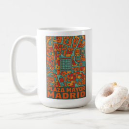 Madrid Plaza Mayor Kaffemugg