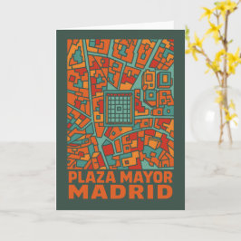 Madrid Plaza Mayor Kort