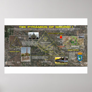 Madrid Pleiades Mönster 3 Poster
