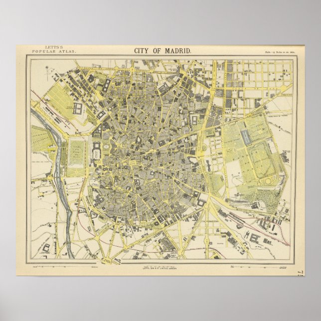 Madrid Poster (Framsidan)