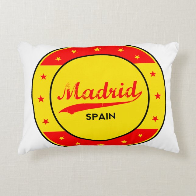 Madrid Prydnadskudde (Framsidan)