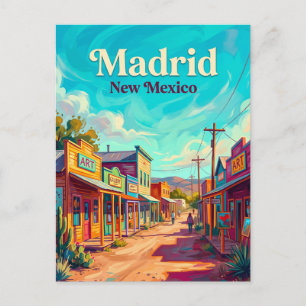 Madrid, Santa Fe USA Vykort