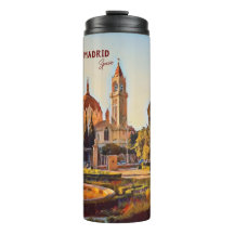 Madrid Spain Travel liggande souvenir