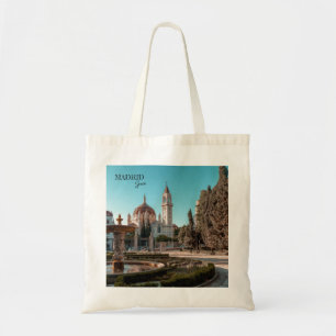 Madrid Spain Travel liggande souvenir Tygkasse