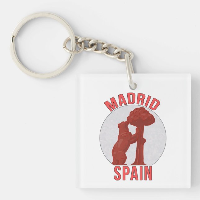 Madrid Spanien (Framsidan)