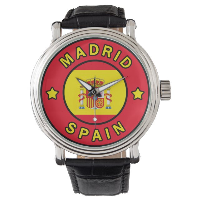 Madrid Spanien Armbandsur (Framsida)