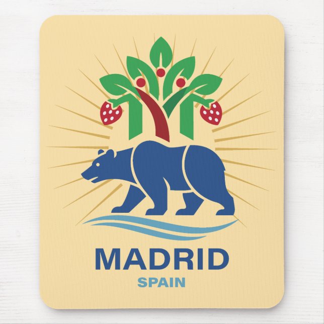 Madrid Spanien Europa Musmatta (Framsidan)