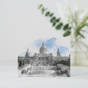 Madrid Spanien - Helgdag Souvenir med Scenia City Helg Vykort