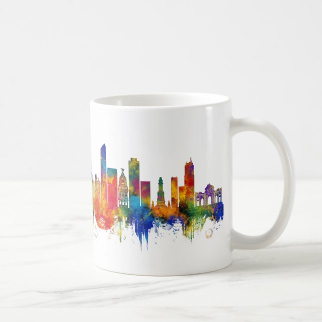 Madrid Spanien Kaffemugg (Höger)