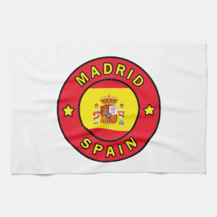 Madrid Spanien Kökshandduk