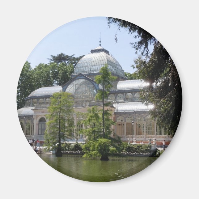 Madrid, Spanien - Magnet (Framsidan)