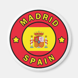 Madrid Spanien Magnet