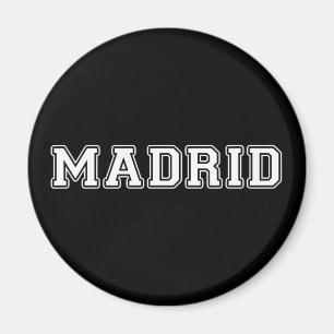 Madrid Spanien Magnet