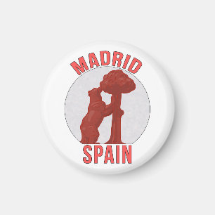 Madrid Spanien Magnet
