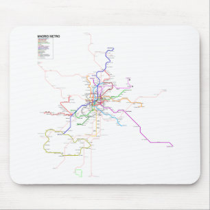Madrid (Spanien) Metrokarta Musmatta