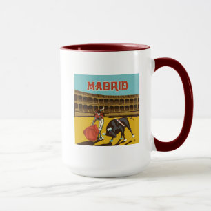 Madrid, Spanien Mugg