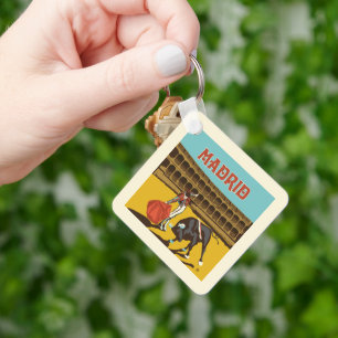Madrid, Spanien Nyckelring