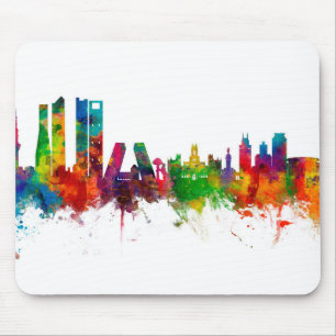 Madrid Spanien Skyline Musmatta