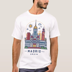 MADRID, SPANIEN T SHIRT