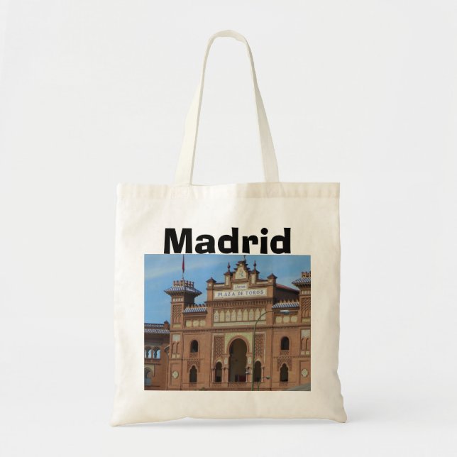 Madrid Spanien Tygkasse (Framsidan)
