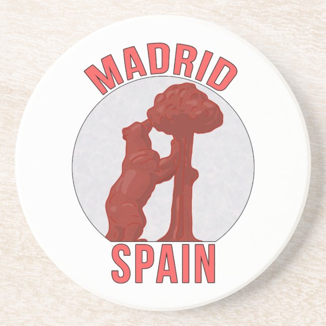 Madrid Spanien Underlägg (Framsidan)