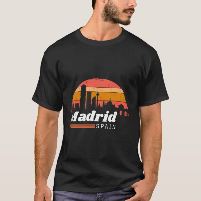 Madrid Spanien - Vacation T Shirt (Framsida)