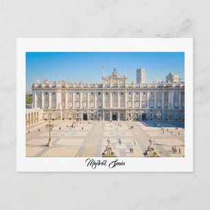 Madrid, Spanien Vykort