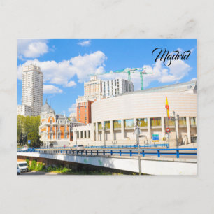 Madrid, Spanien Vykort