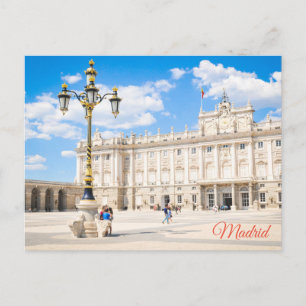 Madrid, Spanien Vykort