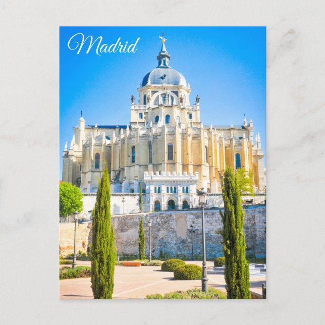 Madrid, Spanien Vykort (Framsida)