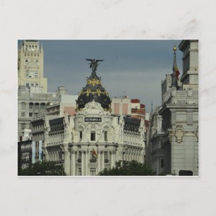 Madrid Spanien Vykort