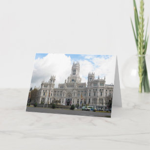 Madrid, Spaniens slottskort Kort