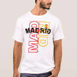 Madrid stenT-tröja Tee Shirt