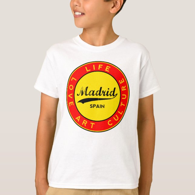 Madrid T Shirt (Framsida)