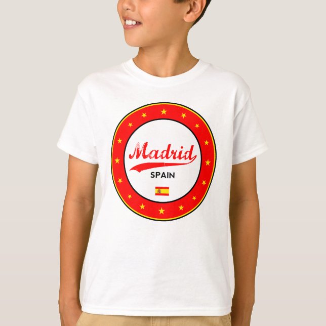 Madrid T Shirt (Framsida)