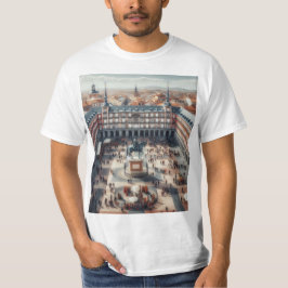 Madrid: Un Viaje a la Capital Española T Shirt